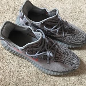 Yeezy boost men lightly worn